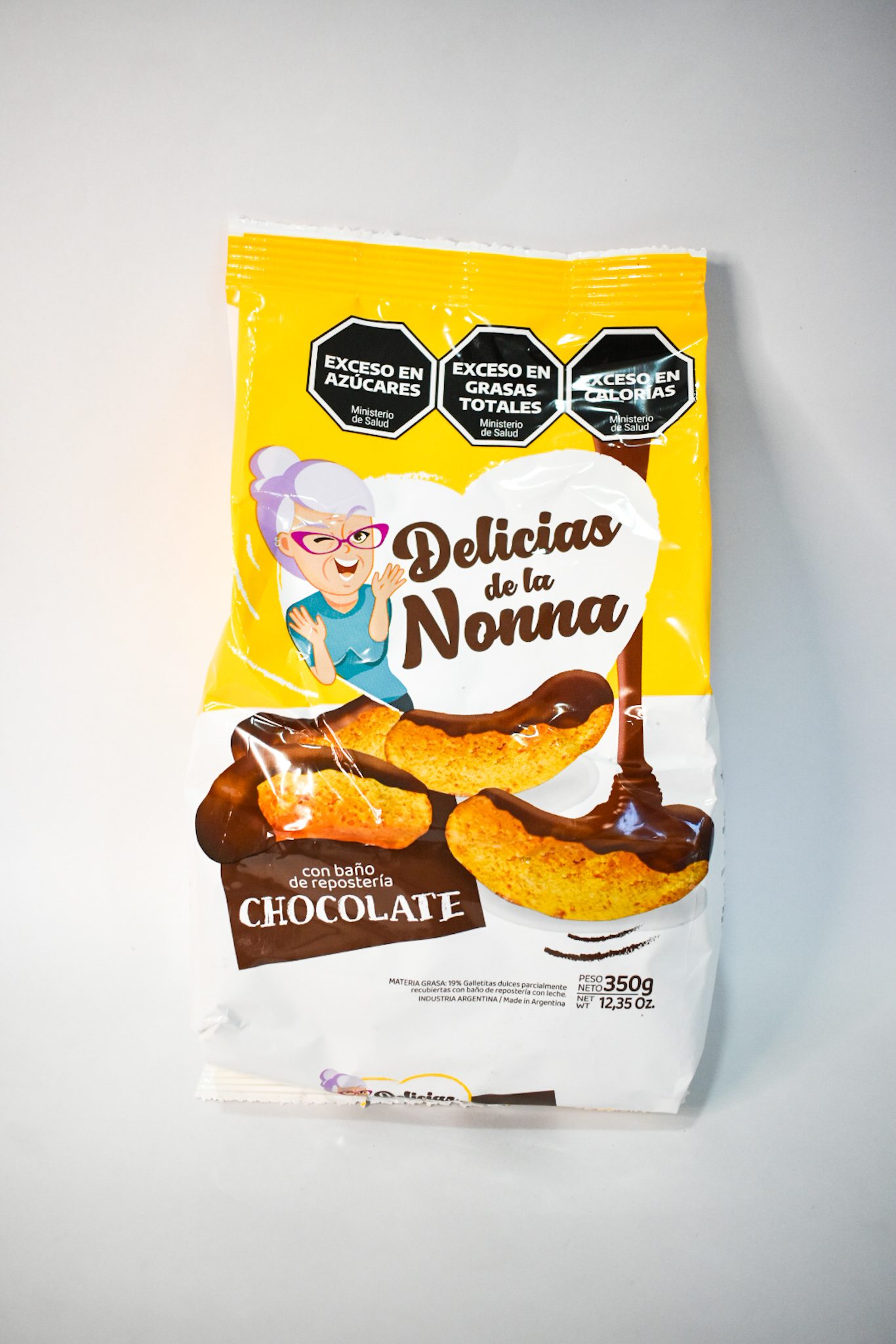 BANA CHOC 350GRS DELICIAS NONA